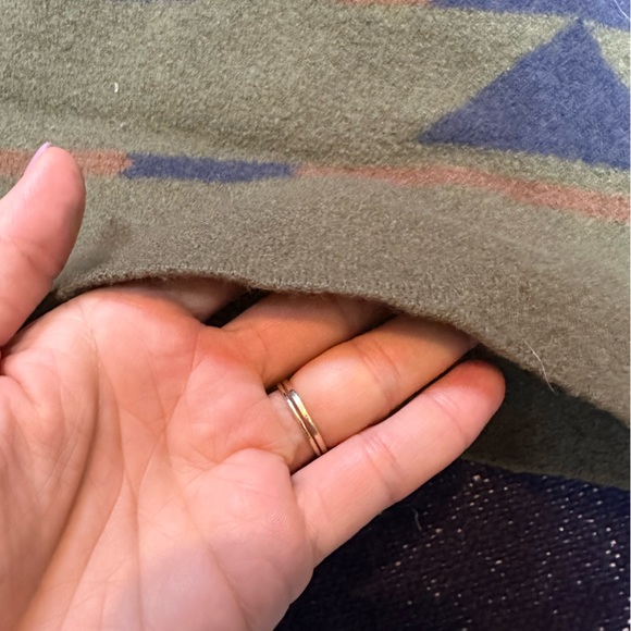 Toad&Co Green and Blue Patterned Mini Skirt - Picture 3 of 6